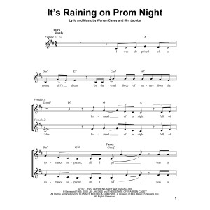 It's Raining On Prom Night
